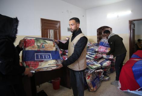 Aid distribution